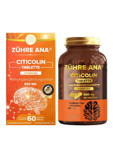 Citicoline 500 mg, 60 comprimés - Complément alimentaire à base de vitamine B12
