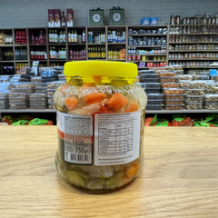 Yenigün Gemischtes Gemüse in Salzlake • 1,5 kg Brutto / 650 g Netto