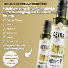 Zühre Ana Detox Golden Vinegar – Natürlicher fermentierter Essig zur Gewichtskontrolle