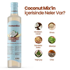 Momordica Coconut Mix 250ml | Natürliche Bittermelone & Kokosnuss Mischung