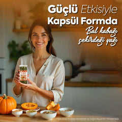 Zühre Ana Kabak Çekirdeği Yağı Yumuşak Kapsül 90 Kapsül – Bitkisel Gıda Takviyesi
