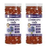 (2x 90 Kapseln) Zühre Ana Schwarzkümmelöl Kapseln – Natürliches Immunsystem & Vitalität