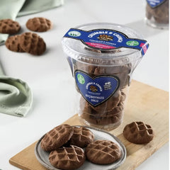 (Glutenfrei) • Johannisbrotmehl Kekse 125g • im Becher