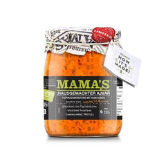Mama’s Ajvar Mild 550g | Paprika-Auberginen-Paste | Balkan Spezialität