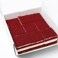 Mono Cake Red Velvet - 9 tranches