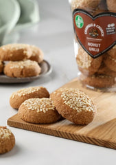 (Glutenfrei) • Kichererbsenmehl-Kekse 125g • im Becher