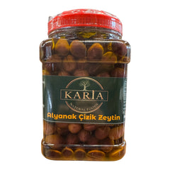Handgemachte Alyanak Oliven aus Muğla/Milas, Mit Natürlichem Olivenöl - Natürlich & Ohne Zusatzstoffe