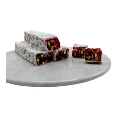 Granatapfel-Pistazien Lokum – Traditionelle Türkische Süßigkeit mit Pistazien 400g