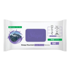 Sleepy Mountain Oberflächenreinigungstücher & Reinigungstücher – Bergbrise – 100 Blatt