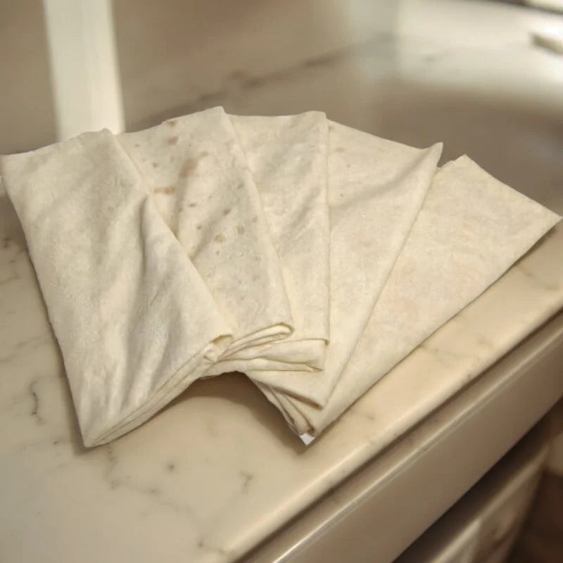 Frisch Handgemachte Teigblätter 1 Packung (5 Stück) - Zufriedenheitsgarantie