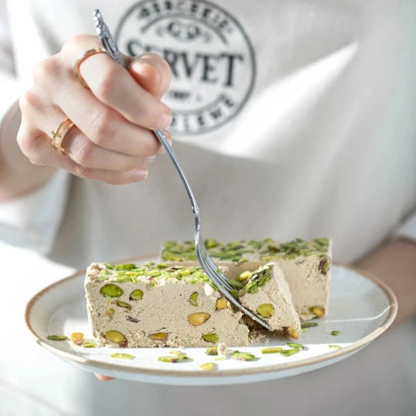 Servet Halva mit Antep-Pistazien