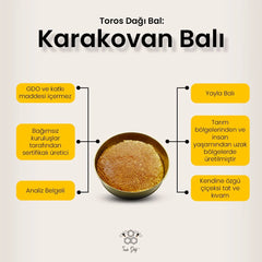 Miel en nid d'abeille - Toros Berg Karakovan - Miel %100 naturel