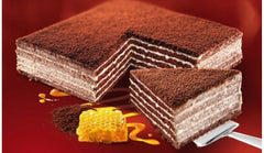 Kuchen mit Honig, Walnüssen und Kakao 800g - Marlenka