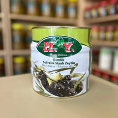 Qualitativ Hochwertige und Natürliche Gemlik Schwarze Tafel-Oliven