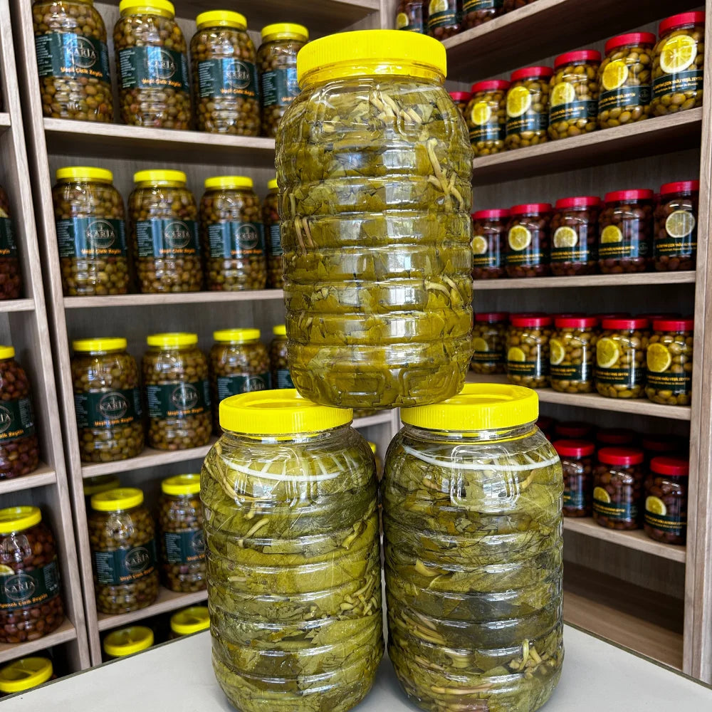 Weinblatt Eingelegtes Goldenes Blatt