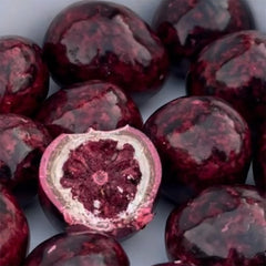 Dragées aux mûres véritables 200g | Chocolat blanc & plaisir fruité