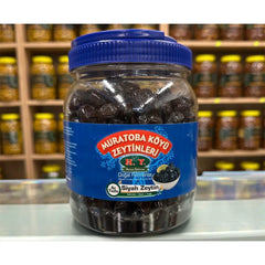 Schwarze Oliven 900g • Qualitativ Hochwertige und Natürliche Gemlik