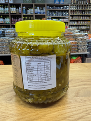 Fermentierte Jalapeños in Salzlake – 1,5 kg Brutto • 750 g Netto
