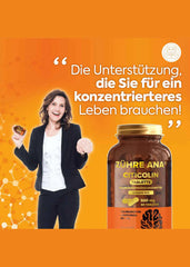 Citicolin-500 mg 60 Tabletten-Nahrungsergänzungsmittel mit Vitamin B12
