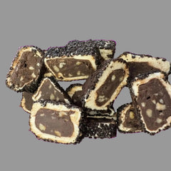 Brownie Sarma Lokum à la crème de noisette – Rouleau de lokoum turc au chocolat 250g
