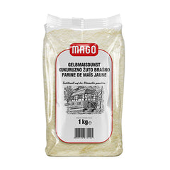 Gelbmaisdunst (Maismehl) 1 kg – Traditionell steingemahlen