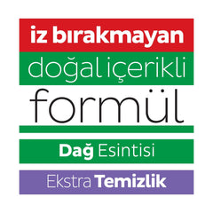 Sleepy Mountain Oberflächenreinigungstücher & Reinigungstücher – Bergbrise – 100 Blatt