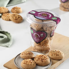 (Glutenfrei) • 
Sorghummehl Kekse 125g • im Becher