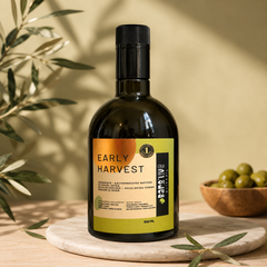 Frühernte – kaltgepresstes natives Olivenöl extra | Hoher Polyphenolgehalt | 500 ml