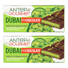 (2x200g) Dubai Schokolade: Pistaziencreme und knuspriger Kadaifi-Genuss