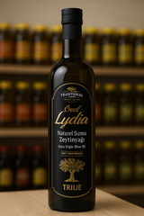 Özel Cam Şişesinde Soğuk Sıkım Zeytin Yağı