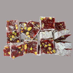 Loukoum Grenade-Pistache – Sucrerie turque traditionnelle aux pistaches 250g