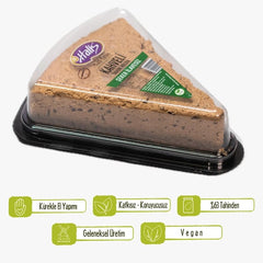 Halis Helva – Kahveli tahin helvası, hurma suyu ile tatlandırılmış (Vegan) 300g