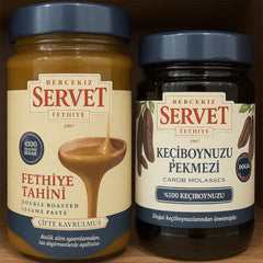 🥄 Das natürliche Energieduo: Tahin 500g & Pekmez 400g
