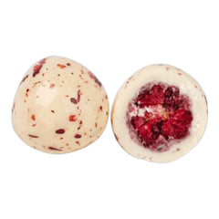 Brombeer-Dragees mit roten Sprenkeln 200g