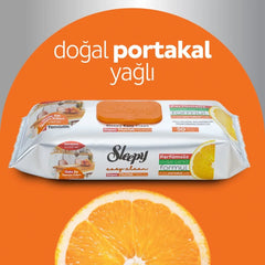 Sleepy Easy Clean Super Oberflächenreinigung Küchenpapier & Tuch mit Orangenöl, 50 Blatt