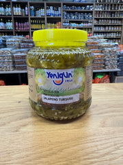 Fermentierte Jalapeños in Salzlake – 1,5 kg Brutto • 750 g Netto