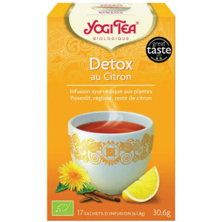 Yogi Tea - BİO,DETOX ve Limonlu (17 adet demlik poşetli)