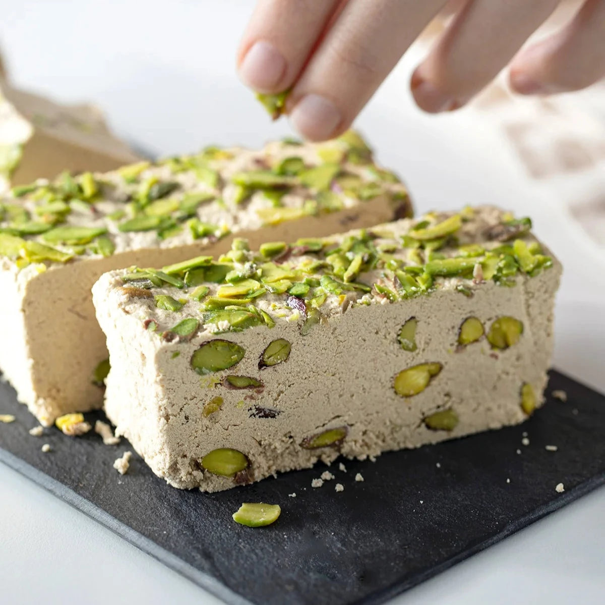 Servet Halva mit Antep-Pistazien