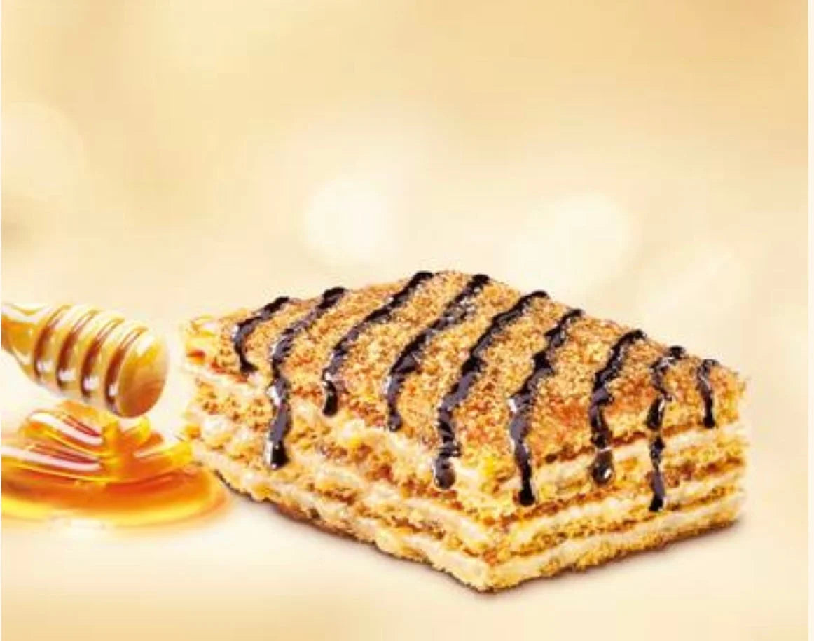 Honig- und Walnusstorte 100g - Marlenka 