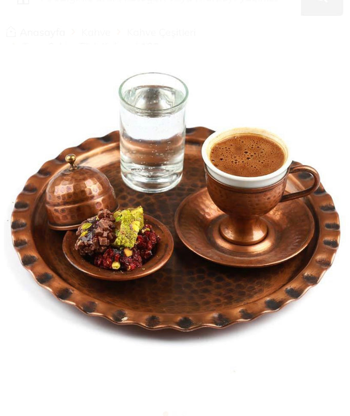 Türk Kahvesi 250g • Öğütülmüş ve Teneke kutu